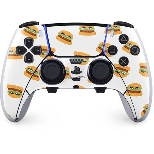 Bouffants and Broken Hearts Cute Burgers PlayStation PS5 Skins