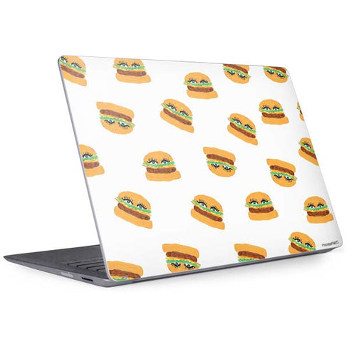 Bouffants and Broken Hearts Cute Burgers Surface Laptop 2 Skin