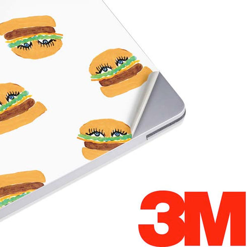 Bouffants and Broken Hearts Cute Burgers Surface Laptop 2 Skin