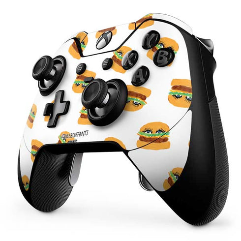 Bouffants and Broken Hearts Cute Burgers Xbox One Elite Controller Skin