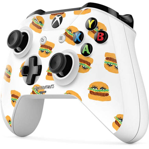 Bouffants and Broken Hearts Cute Burgers Xbox One S All-Digital Edition Bundle Skin