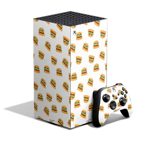 Bouffants and Broken Hearts Cute Burgers XBox Series X Digital Edition Bundle Skin