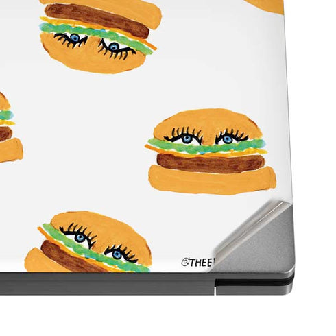 Bouffants and Broken Hearts Cute Burgers Dell XPS Skin