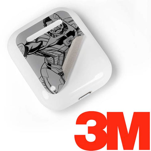 DC Comics Cyborg Comic Pop Apple AirPods Skin