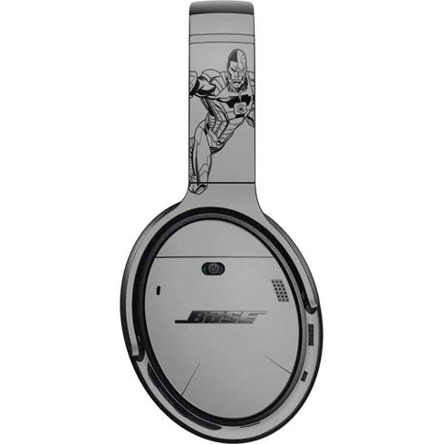 DC Comics Cyborg Comic Pop Bose QuietComfort 35 Headphones Skin