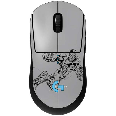 DC Comics Cyborg Comic Pop G Pro Wireless Gaming Mouse Skin