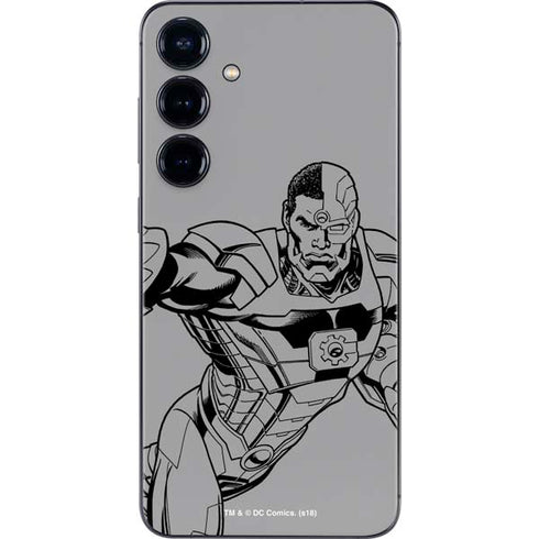 DC Comics Cyborg Comic Pop Galaxy A16 5G Skin