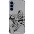 DC Comics Cyborg Comic Pop Galaxy A35 5G Clear Case