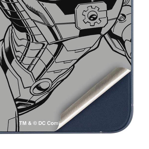 DC Comics Cyborg Comic Pop Galaxy A35 5G Skin