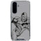 DC Comics Cyborg Comic Pop Galaxy A36 5G Clear Case