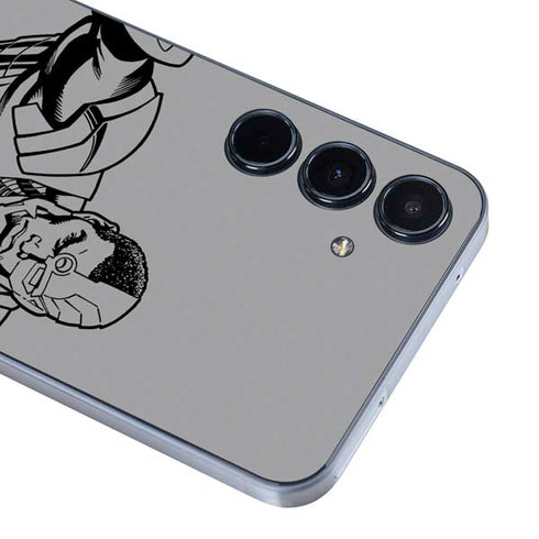 DC Comics Cyborg Comic Pop Galaxy A36 5G Skin