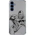 DC Comics Cyborg Comic Pop Galaxy A55 5G Clear Case
