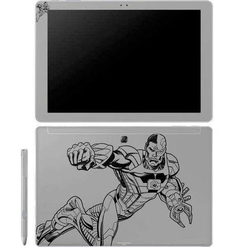 DC Comics Cyborg Comic Pop Galaxy Book 12in Skin