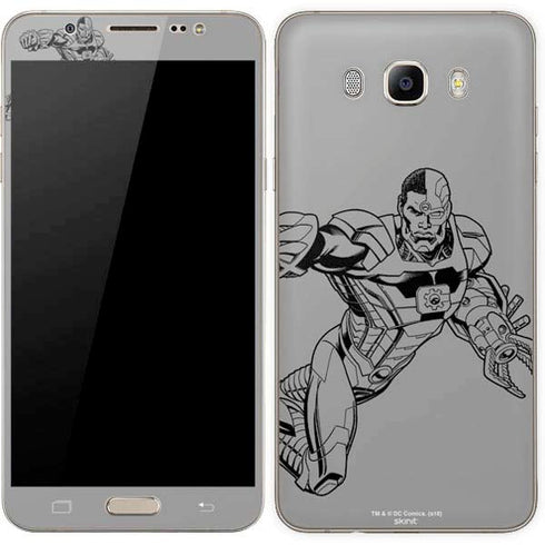 DC Comics Cyborg Comic Pop Galaxy J7 Skin