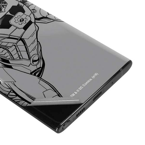 DC Comics Cyborg Comic Pop Galaxy Note 10 Plus Skin