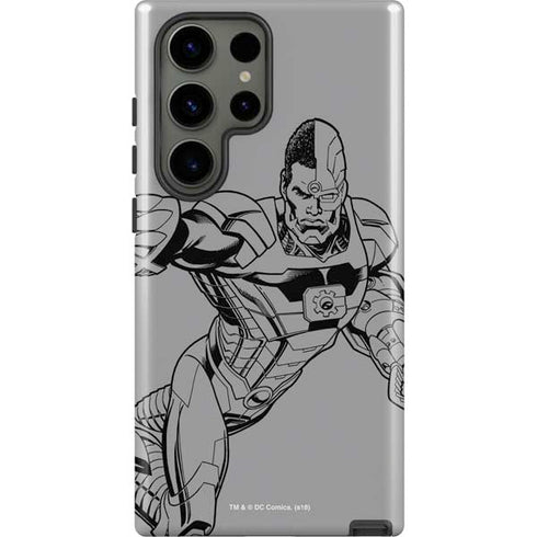 DC Comics Cyborg Comic Pop Galaxy S23 Ultra Pro Case