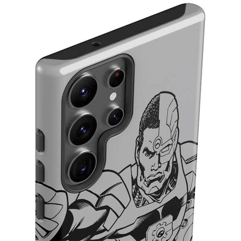 DC Comics Cyborg Comic Pop Galaxy S23 Ultra Pro Case