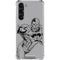 DC Comics Cyborg Comic Pop Galaxy S24 FE Clear Case