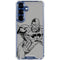 DC Comics Cyborg Comic Pop Galaxy S25 Plus Clear Case