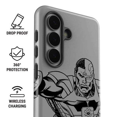 DC Comics Cyborg Comic Pop Galaxy S26 Impact Case