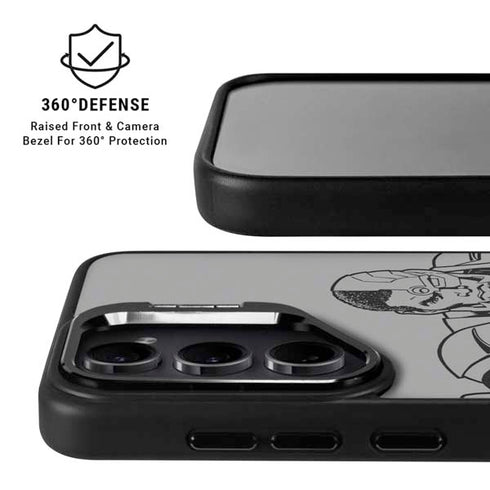 DC Comics Cyborg Comic Pop Galaxy S26 Kickstand Case