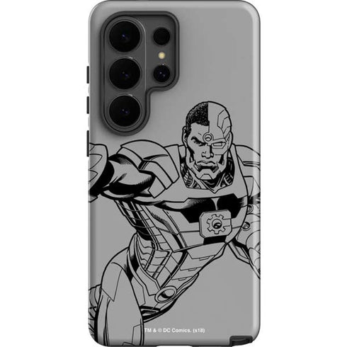 DC Comics Cyborg Comic Pop Galaxy S26 Ultra Impact Case