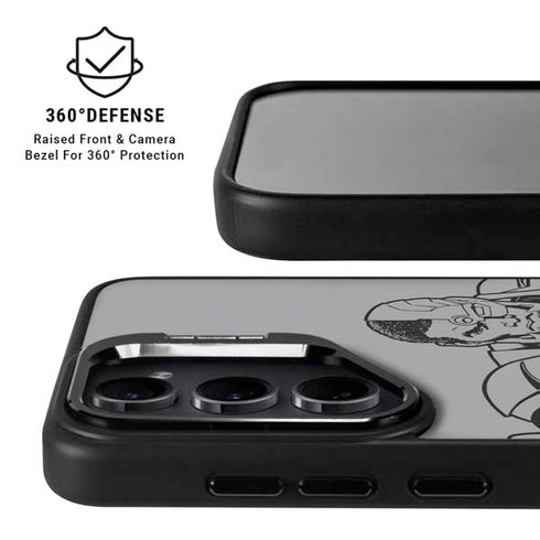 DC Comics Cyborg Comic Pop Galaxy S26 Ultra Kickstand Case