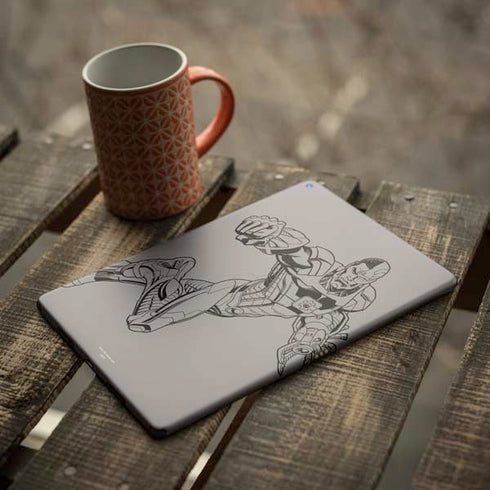 DC Comics Cyborg Comic Pop iPad Skins