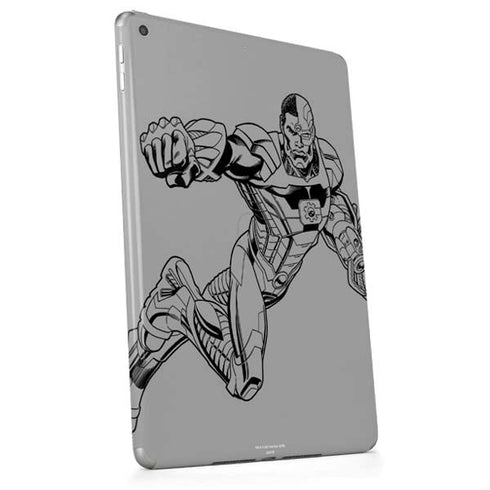 DC Comics Cyborg Comic Pop Apple iPad Skin