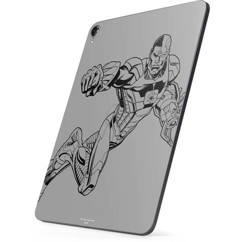 DC Comics Cyborg Comic Pop Apple iPad Pro Skin