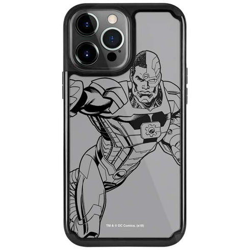 DC Comics Cyborg Comic Pop iPhone Cases