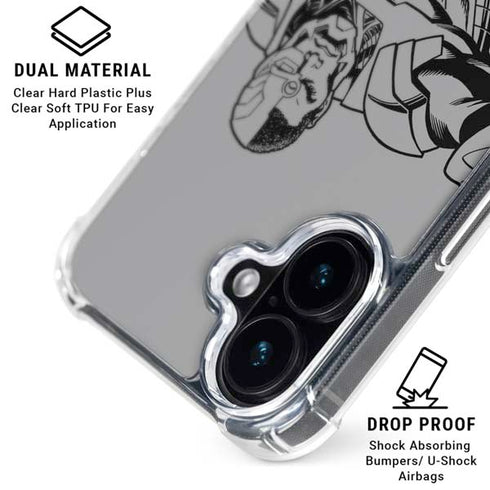 DC Comics Cyborg Comic Pop iPhone 16 MagSafe Case