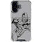 DC Comics Cyborg Comic Pop iPhone 16 Plus Clear Case