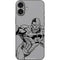 DC Comics Cyborg Comic Pop iPhone 16 Plus Skin