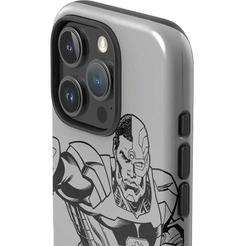 DC Comics Cyborg Comic Pop iPhone 16 Pro Impact Case