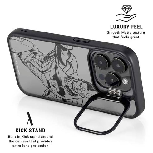 DC Comics Cyborg Comic Pop iPhone 16 Pro Kickstand Case