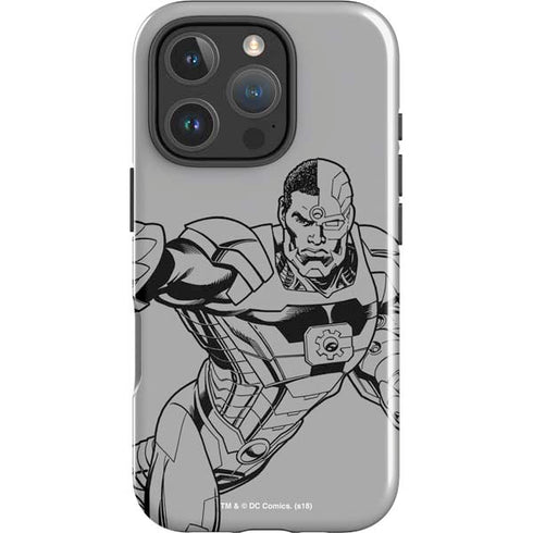DC Comics Cyborg Comic Pop iPhone 16 Pro Max Impact Case