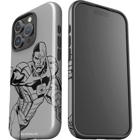 DC Comics Cyborg Comic Pop iPhone 16 Pro Max Impact Case