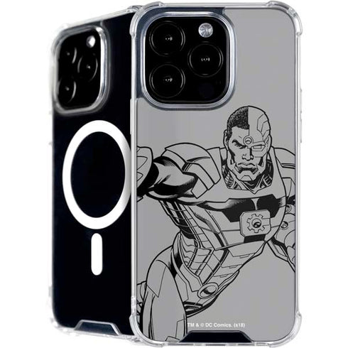 DC Comics Cyborg Comic Pop iPhone 16 Pro Max MagSafe Case
