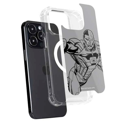 DC Comics Cyborg Comic Pop iPhone 16 Pro Max MagSafe Case
