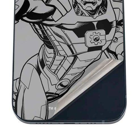 DC Comics Cyborg Comic Pop iPhone 16 Skin