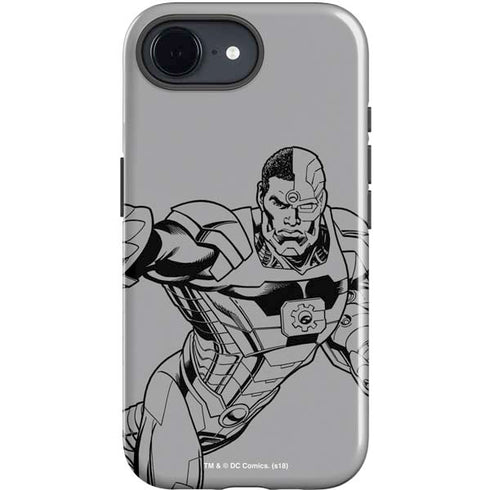 DC Comics Cyborg Comic Pop iPhone 16e Impact Case