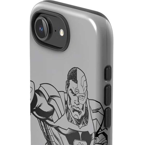 DC Comics Cyborg Comic Pop iPhone 16e Impact Case