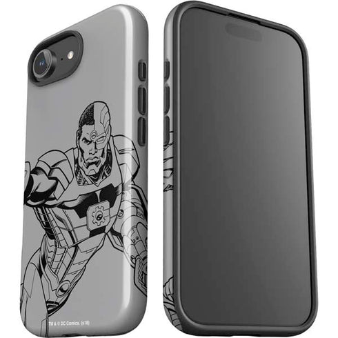 DC Comics Cyborg Comic Pop iPhone 16e Impact Case