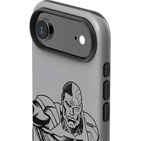 DC Comics Cyborg Comic Pop iPhone 17 Air Impact Case
