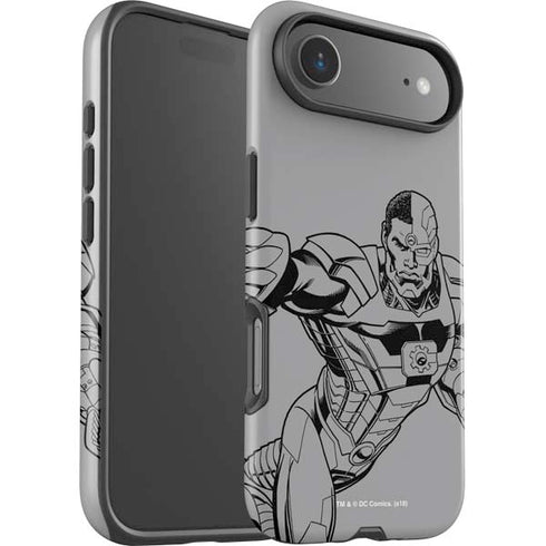 DC Comics Cyborg Comic Pop iPhone 17 Air Impact Case