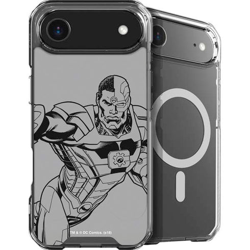 DC Comics Cyborg Comic Pop iPhone 17 Air MagSafe Case