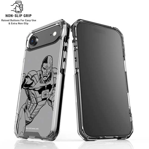 DC Comics Cyborg Comic Pop iPhone 17 Air MagSafe Case