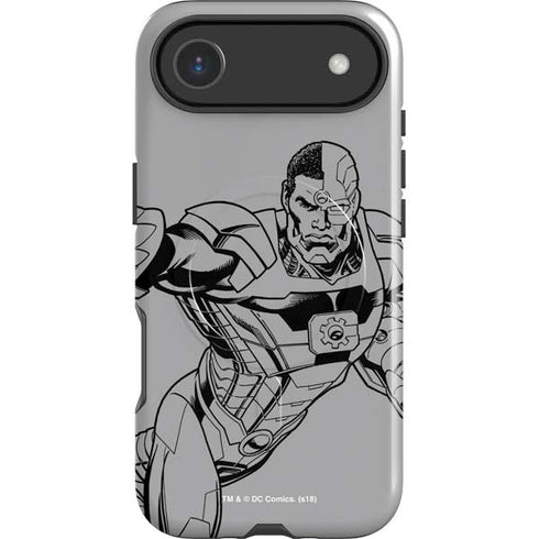 DC Comics Cyborg Comic Pop iPhone 17 Air Magsafe Impact Case