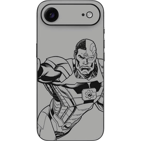 DC Comics Cyborg Comic Pop iPhone 17 Air Skin